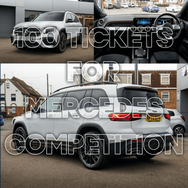 Free Auto-Draw: 100 Tickets For Mercedes Comp
