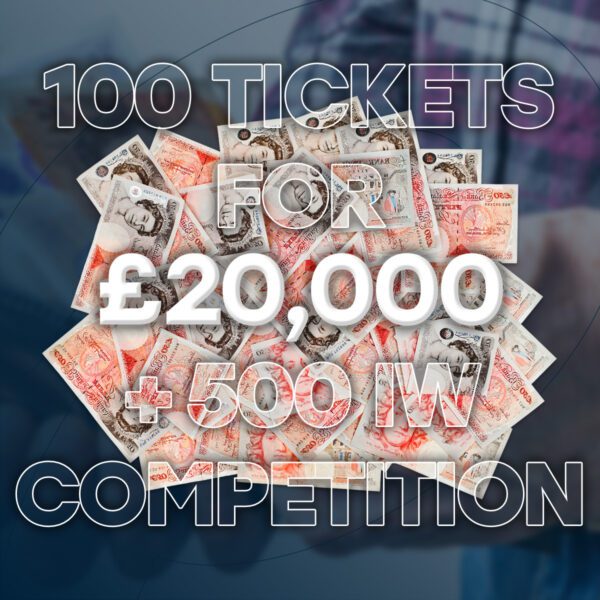 Win 100 Tickets For £20,000 + 500 IW Comp!