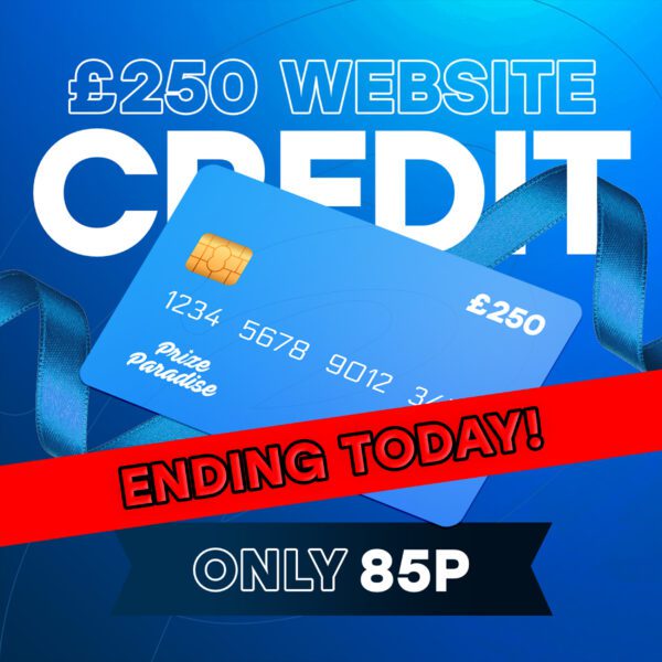 £250 Website Credits - Ending Today
