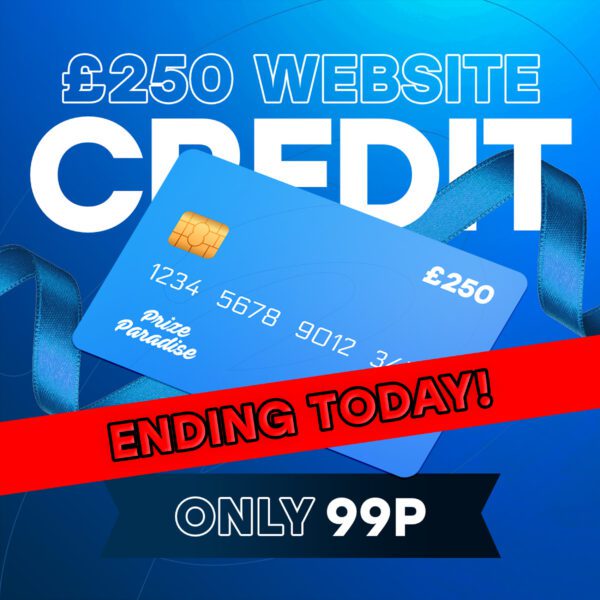 £250 Website Credit - Ending Today