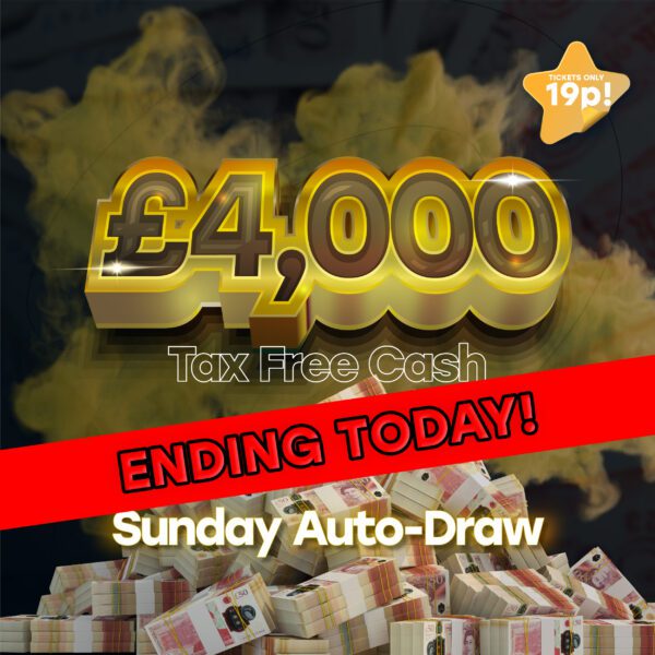 Auto-Draw: £4,000 Tax Free Cash - Ending Today