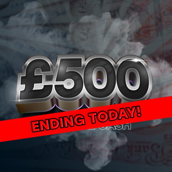 £500 Tax Free Cash - Ending Today