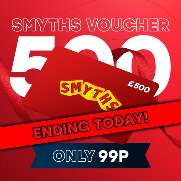 £500 Smyths Voucher - Ending Today