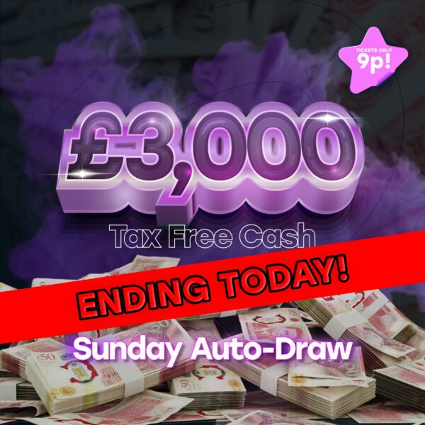 Auto-Draw: £3,000 Tax Free Cash - Ending Today