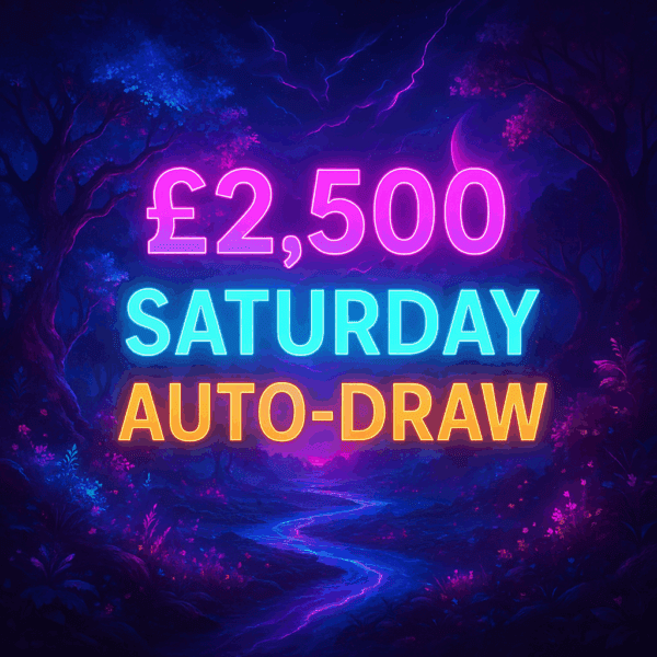 Auto-Draw: £2,500 Tax Free Cash - Great Odds!