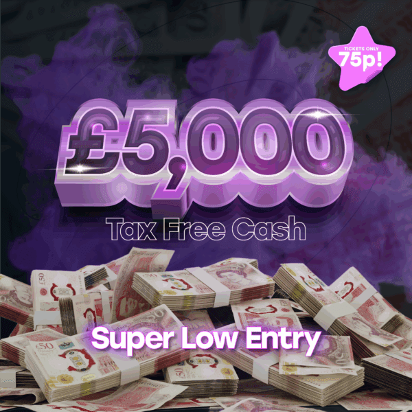 £5,000 Tax Free Cash (Bulk Buy)