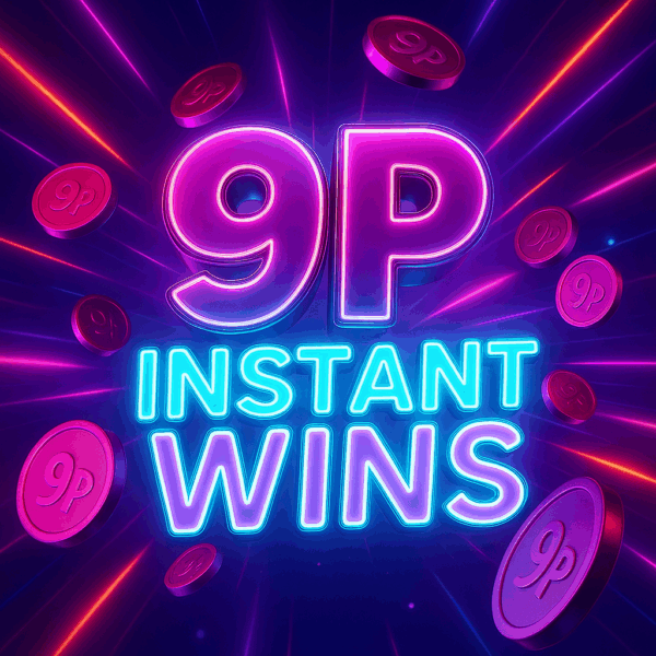 9p Instant Wins - £500 End Prize - Win Up To £2k Instantly