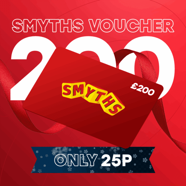 Auto-Draw: £200 Smyths Voucher - Xmas Tuesday