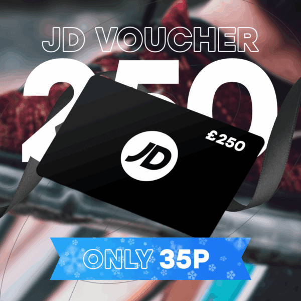 Auto-Draw: £250 JD Voucher - Xmas Tuesday