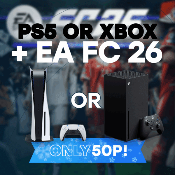 Auto-Draw: PS5 / Xbox + EA FC 26 - Xmas Tuesday