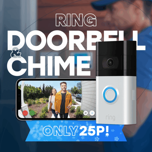 Auto-Draw: Ring Doorbell Pro + Chime - Xmas Tuesday