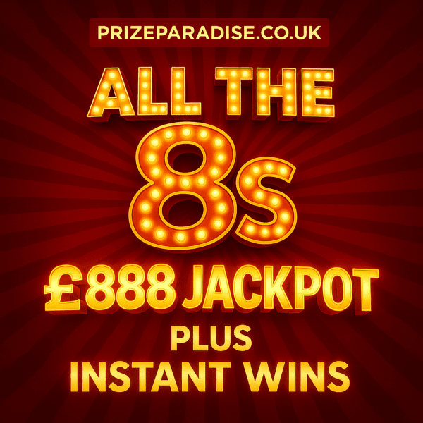 All The 8s - 888 End Prize + Instant Wins
