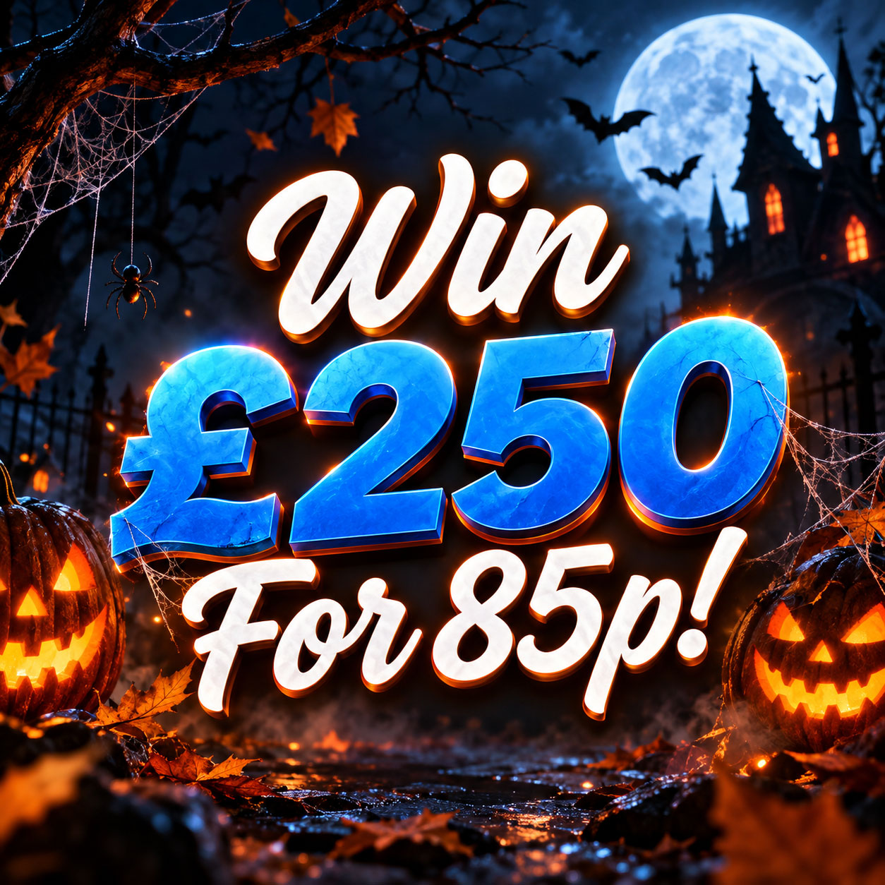 Win £250 For 85p!
