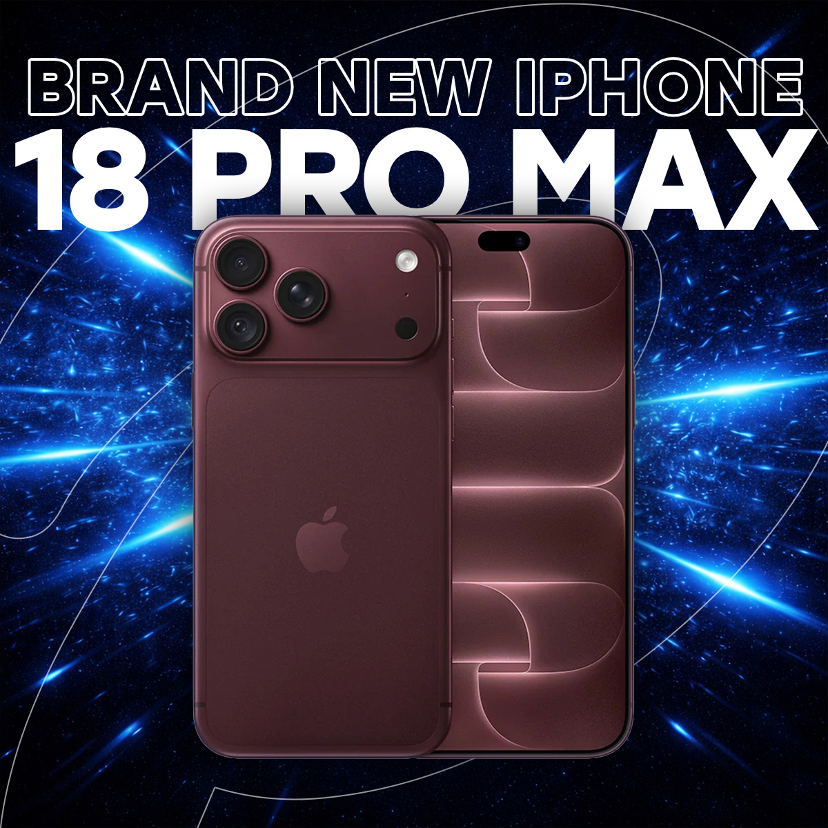 Brand New iPhone 18 Pro Max – 512GB