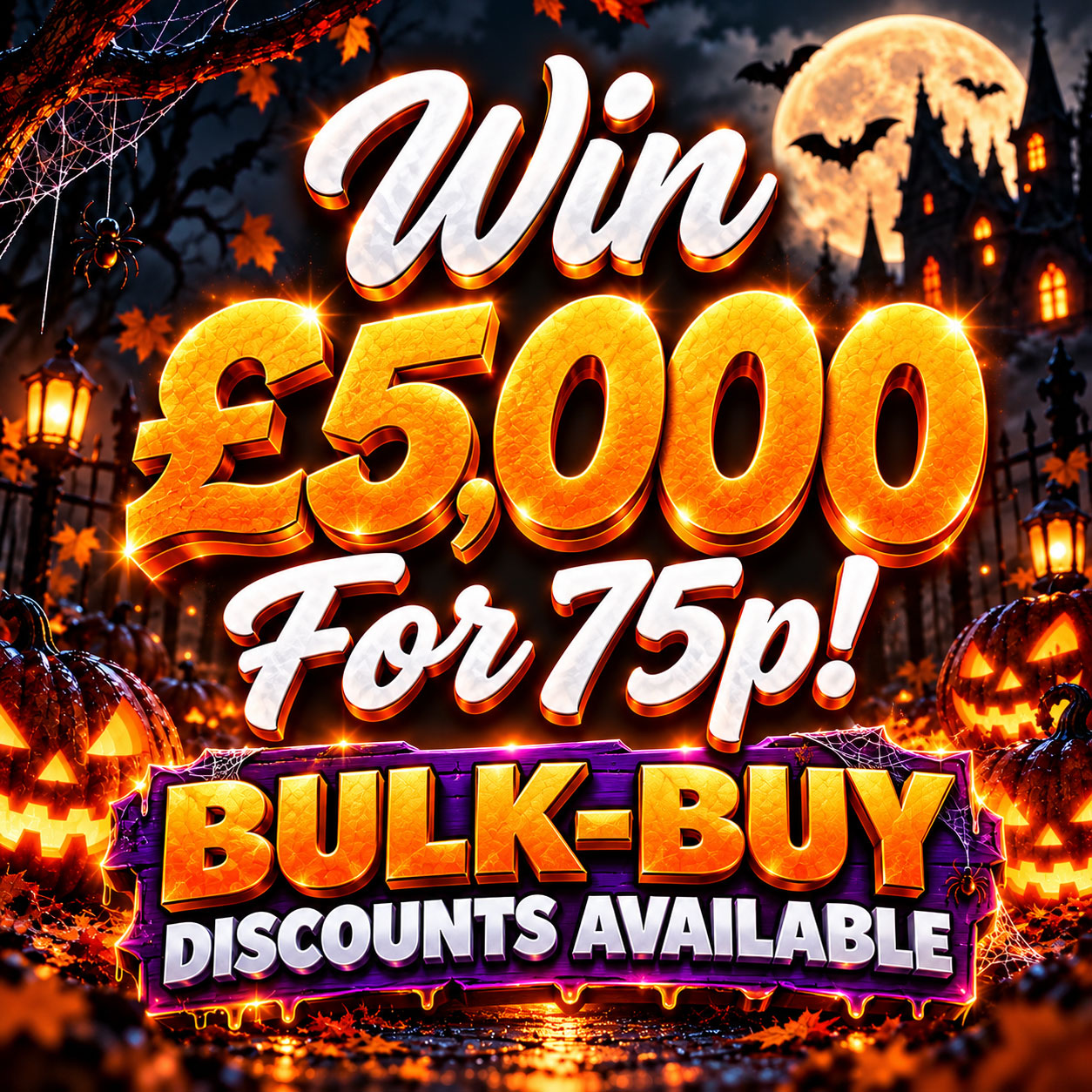£5,000 Tax Free Cash (Bulk Buy Discount)
